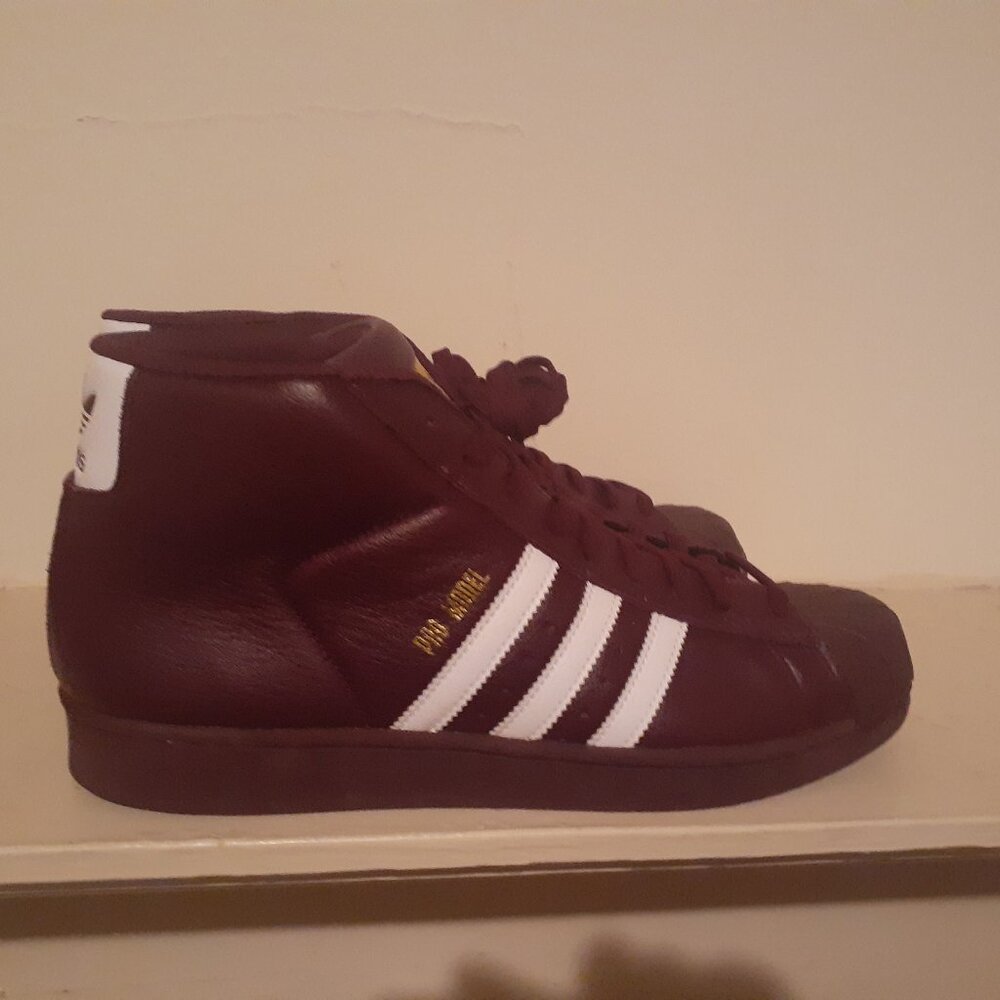 Adidas pro model maroon